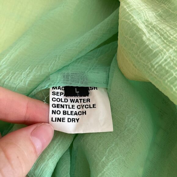 Wrapsody Boutique Women's‎ Maxi Dress Size L Lightweight Bright Breezy Barefoot - Picture 8 of 12